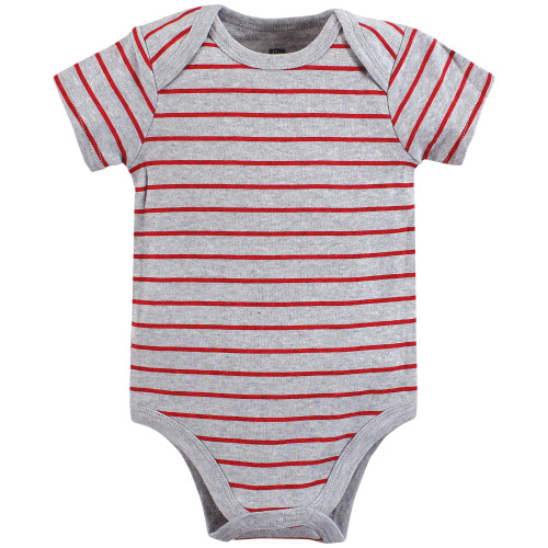 Hudson Baby Cotton Bodysuits, Valentine Truck
