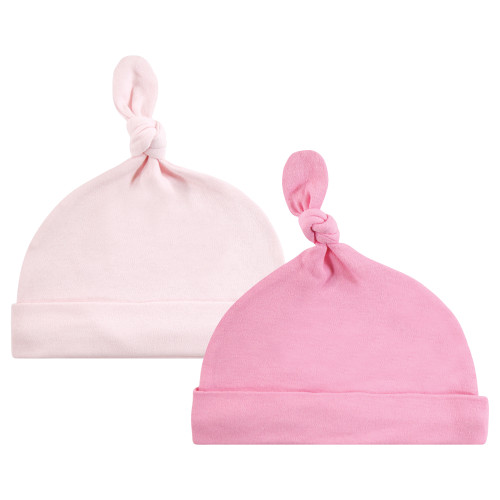 Hudson Baby Cotton Cap and Scratch Mitten Set, Xoxo