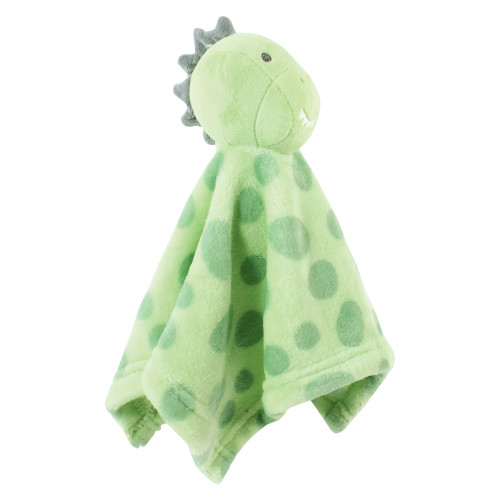 Hudson Baby Animal Face Security Blanket, Dino
