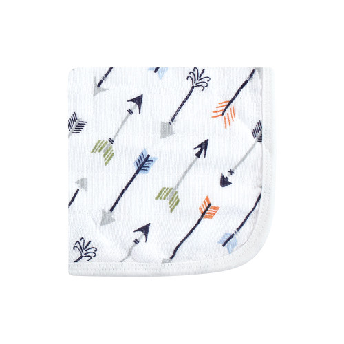 Hudson Baby Cotton Muslin Washcloths, Foxes