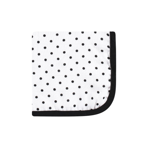 Hudson Baby Cotton Muslin Washcloths, Poppy Daisy