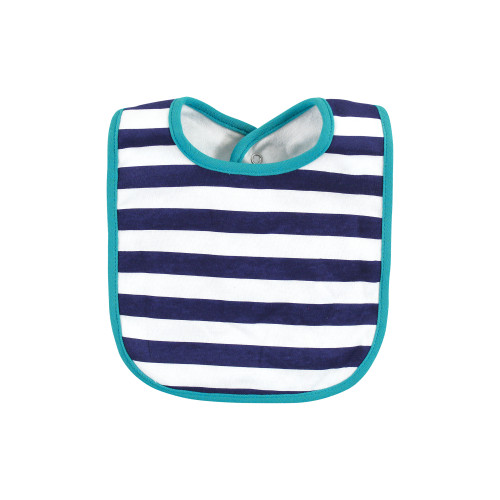 Hudson Baby Cotton Bib and Sock Set, Boy Fathers Day