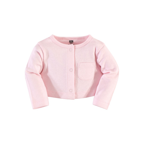 Hudson Baby Cotton Dress and Cardigan Set, Bunny Floral