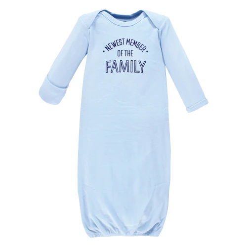 Hudson Baby Cotton Gowns, Newest Family Member