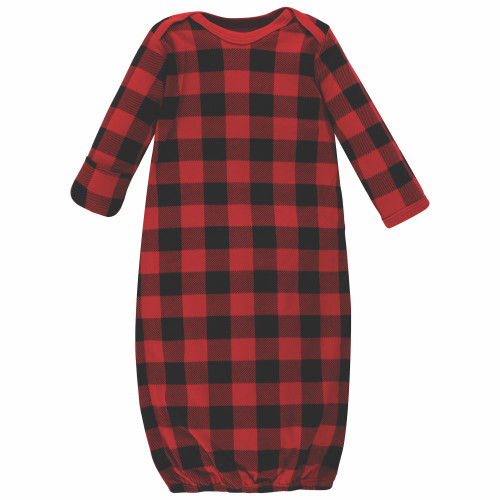 Hudson Baby Cotton Gowns, Buffalo Plaid Family