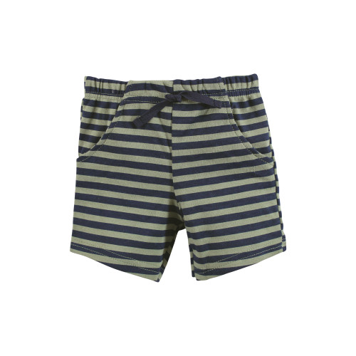 Hudson Baby Cotton Bodysuit, Shorts and Shoe Set, Cool Dude