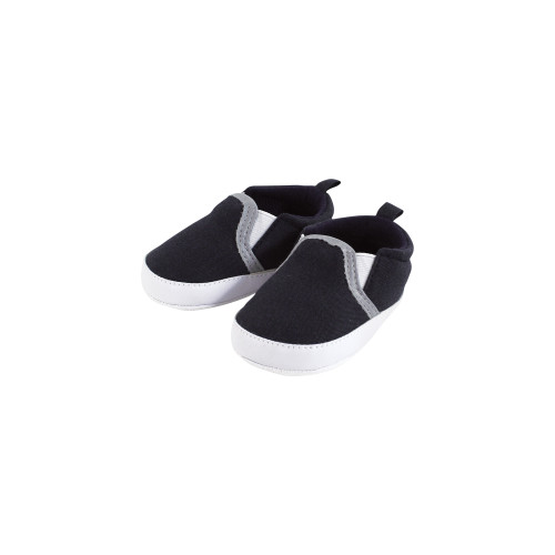 Hudson Baby Cotton Bodysuit, Shorts and Shoe Set, Outer Space