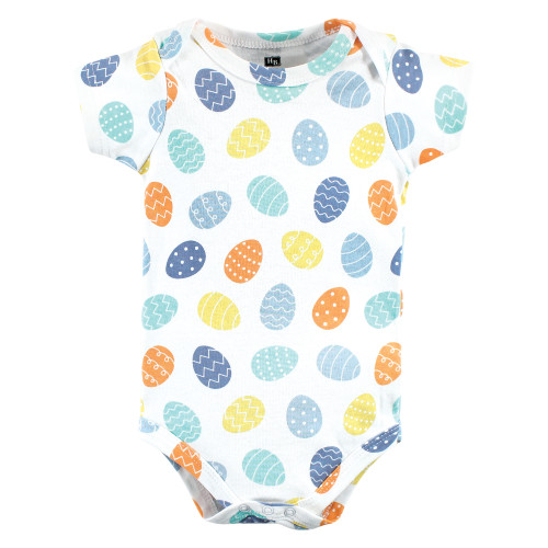 Hudson Baby Cotton Bodysuits, Hoppy Easter