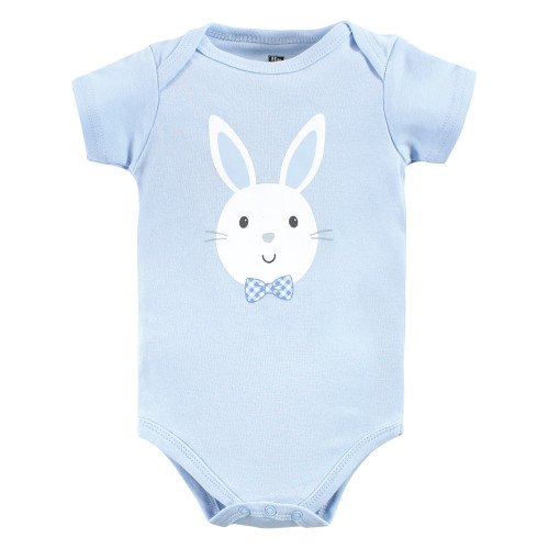 Hudson Baby Cotton Bodysuits, Hoppy Easter