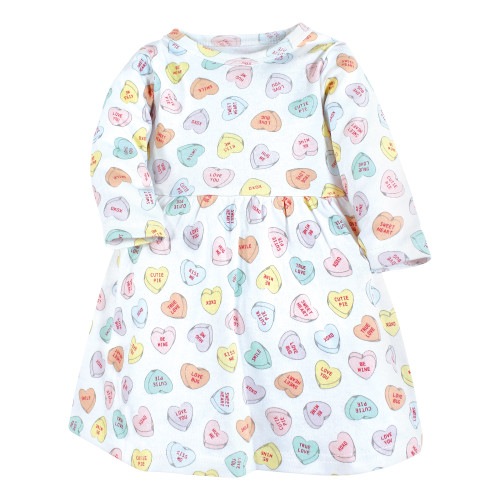 Hudson Baby Cotton Dresses, Be Mine Valentine