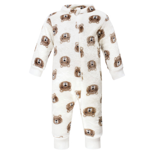Hudson Baby Plush Jumpsuits, Bear