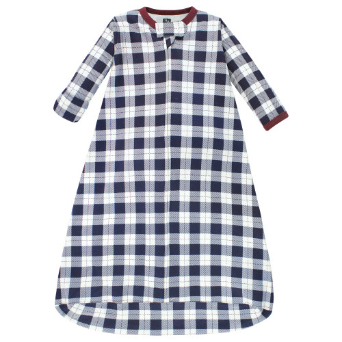 Hudson Baby Cotton Long-Sleeve Wearable Sleeping Bag, Sack, Blanket, Football