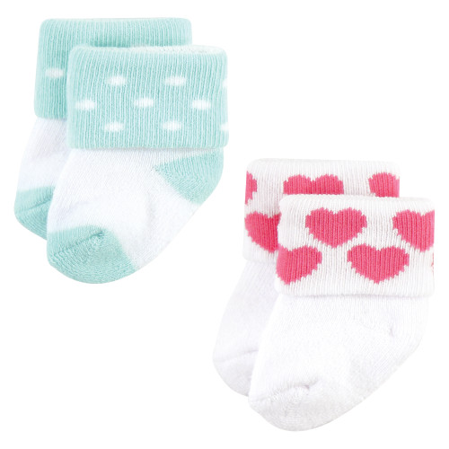 Little Treasure Newborn Socks, Confetti 12-Pack