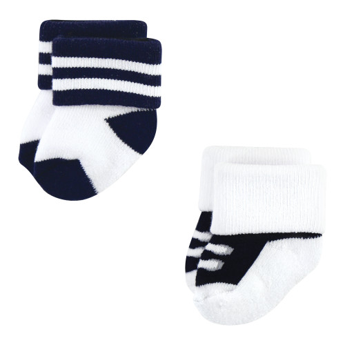 Little Treasure Newborn Socks, Genius 12-Pack