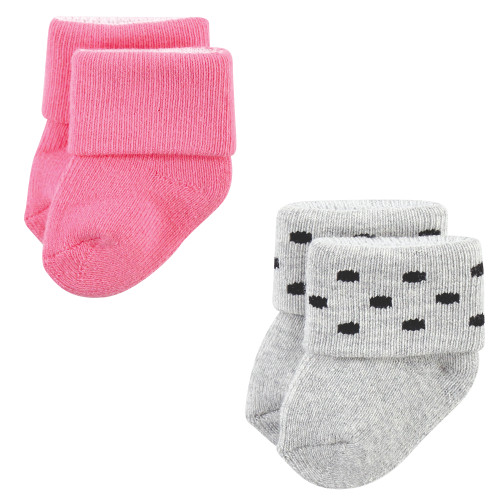 Little Treasure Newborn Socks, Little Lady 12-Pack