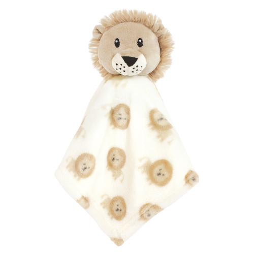 Hudson Baby Animal Face Security Blanket, Safari Boy
