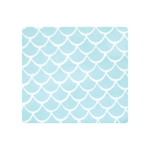 Hudson Baby Cotton Flannel Receiving Blankets Bundle, Mermaid
