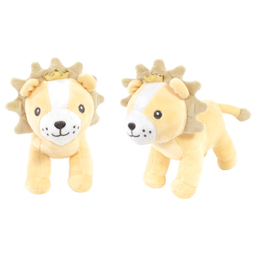 Hudson Baby Plush Bathrobe and Toy Set, Royal Lion