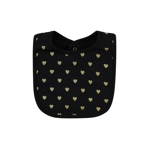 Hudson Baby Cotton Bib and Headband or Caps Set, Daddys Princess