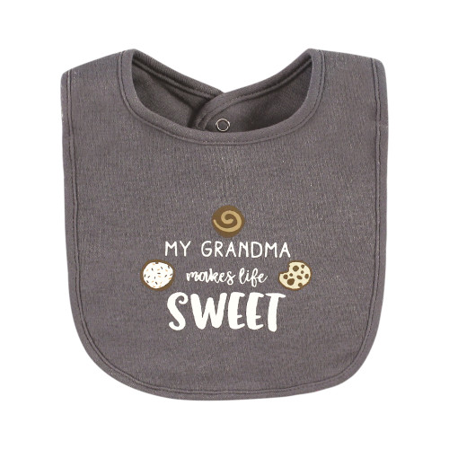 Hudson Baby Cotton Bibs, Popsicle