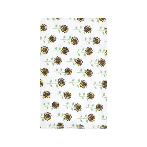 Hudson Baby Cotton Flannel Burp Cloths, Girl Farm