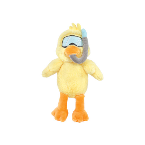 Hudson Baby Plush Bathrobe and Toy Set, Scuba Duck