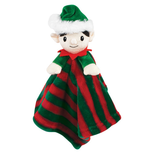 Hudson Baby Plush Blanket with Security Blanket, Elf