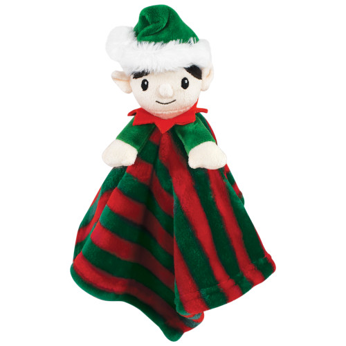 Hudson Baby Animal Face Security Blanket, Elf