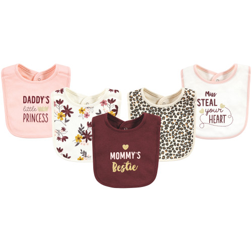 Hudson Baby Cotton Bibs, Mommys Bestie