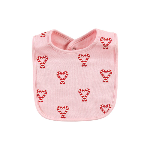 Hudson Baby Cotton Bib and Sock Set, Hot Cocoa