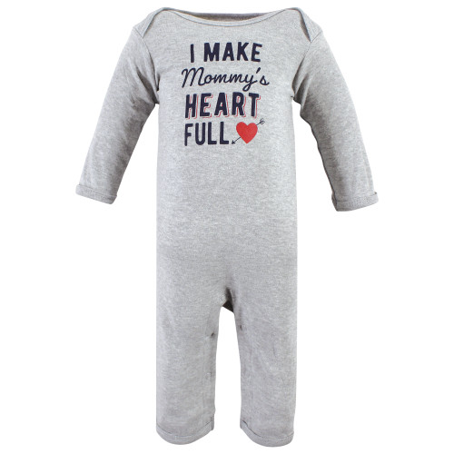 Hudson Baby Cotton Coveralls, Mommys Little Boy