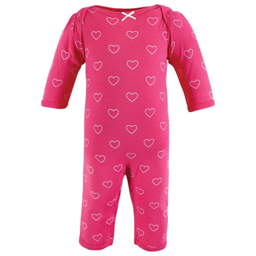 Hudson Baby Cotton Coveralls, Mommys Latte