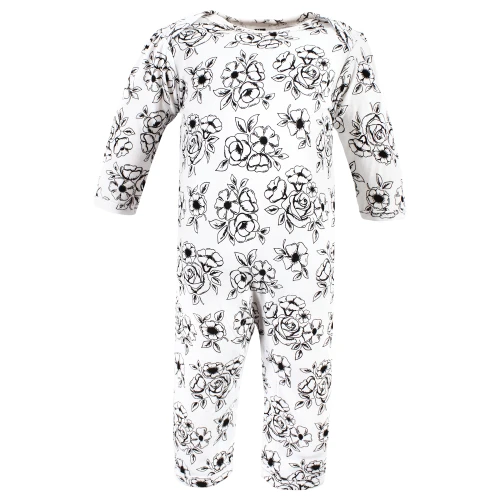 Hudson Baby Cotton Coveralls, Mom Dad Toile