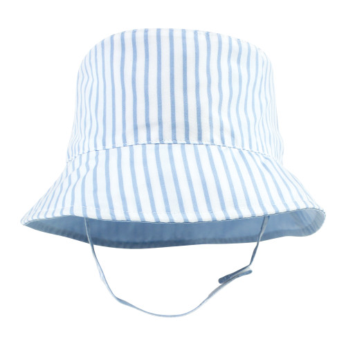 Hudson Baby Sun Protection Hat, Lemon Stripe