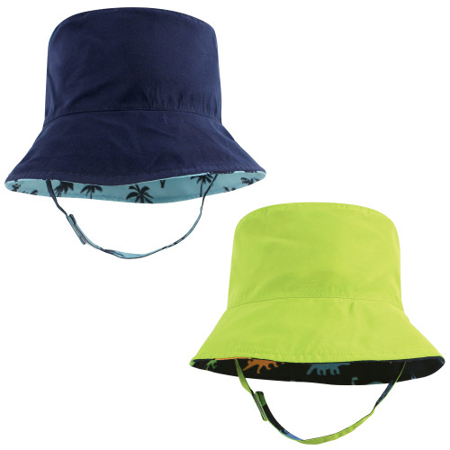 Hudson Baby Sun Protection Hat, Dinosaur Palm Tree