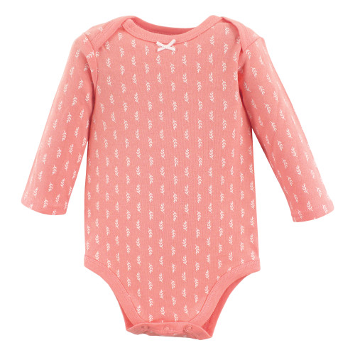 Hudson Baby Cotton Long-Sleeve Bodysuits, Woodland Fox 3-Pack