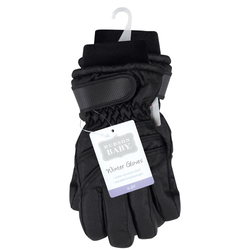 Hudson Baby Snow Gloves, Black