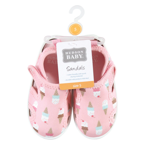 Hudson Baby Sandal and Water Shoe, Ice Cream