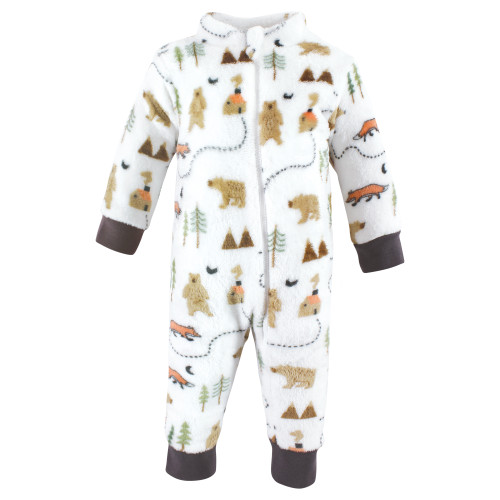 Hudson Baby Plush Jumpsuits, Camping