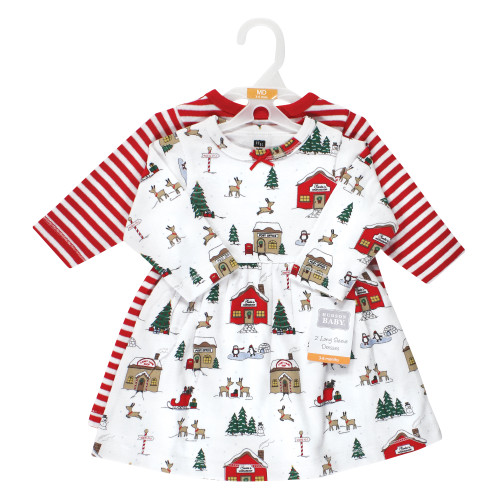 Hudson Baby Cotton Dresses, North Pole
