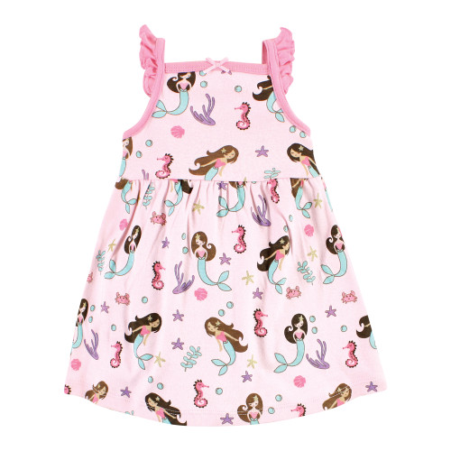 Hudson Baby Cotton Dresses, Mermaid Princess