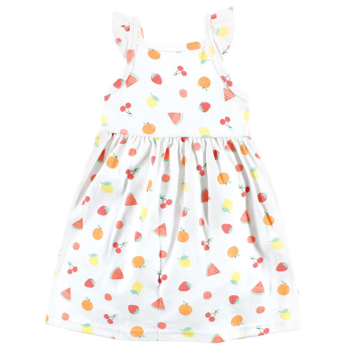 Hudson Baby Cotton Dresses, Fruit Salad