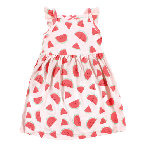 Hudson Baby Cotton Dresses, Fruit Salad