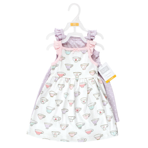 Hudson Baby Cotton Dresses, Tea Party