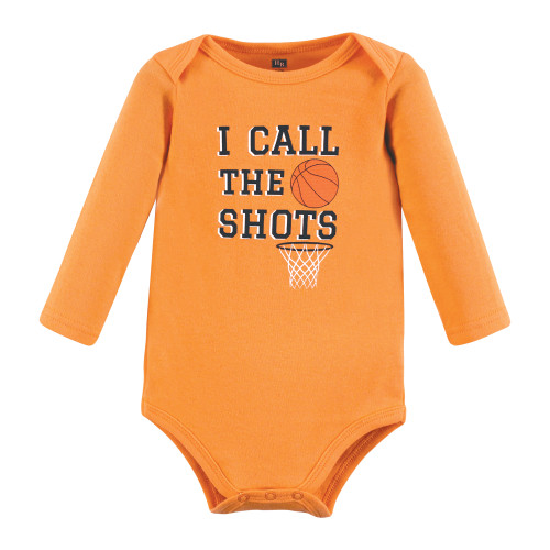 Hudson Baby Cotton Long-Sleeve Bodysuits, Fall Winter Sports