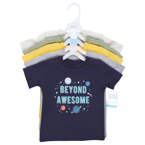 Hudson Baby Short Sleeve T-Shirts, Beyond Awesome