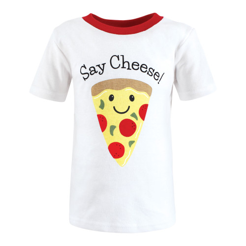 Hudson Baby Short Sleeve T-Shirts, Fun Food