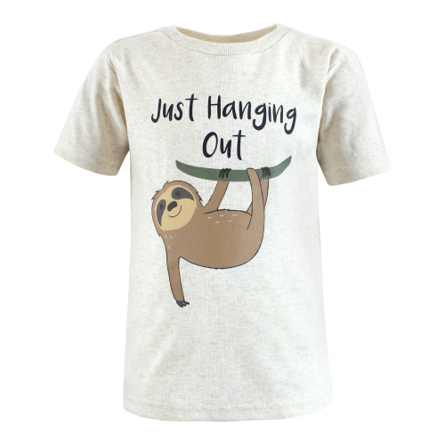 Hudson Baby Short Sleeve T-Shirts, Cool Safari