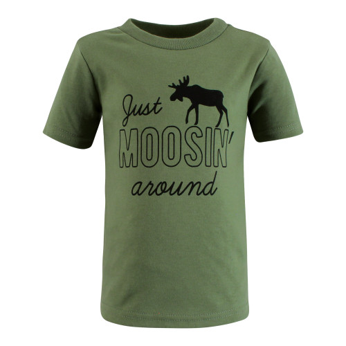 Hudson Baby Short Sleeve T-Shirts, Animal Adventure