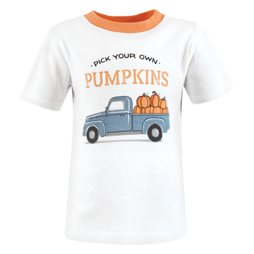 Hudson Baby Short Sleeve T-Shirts, Fall Activities